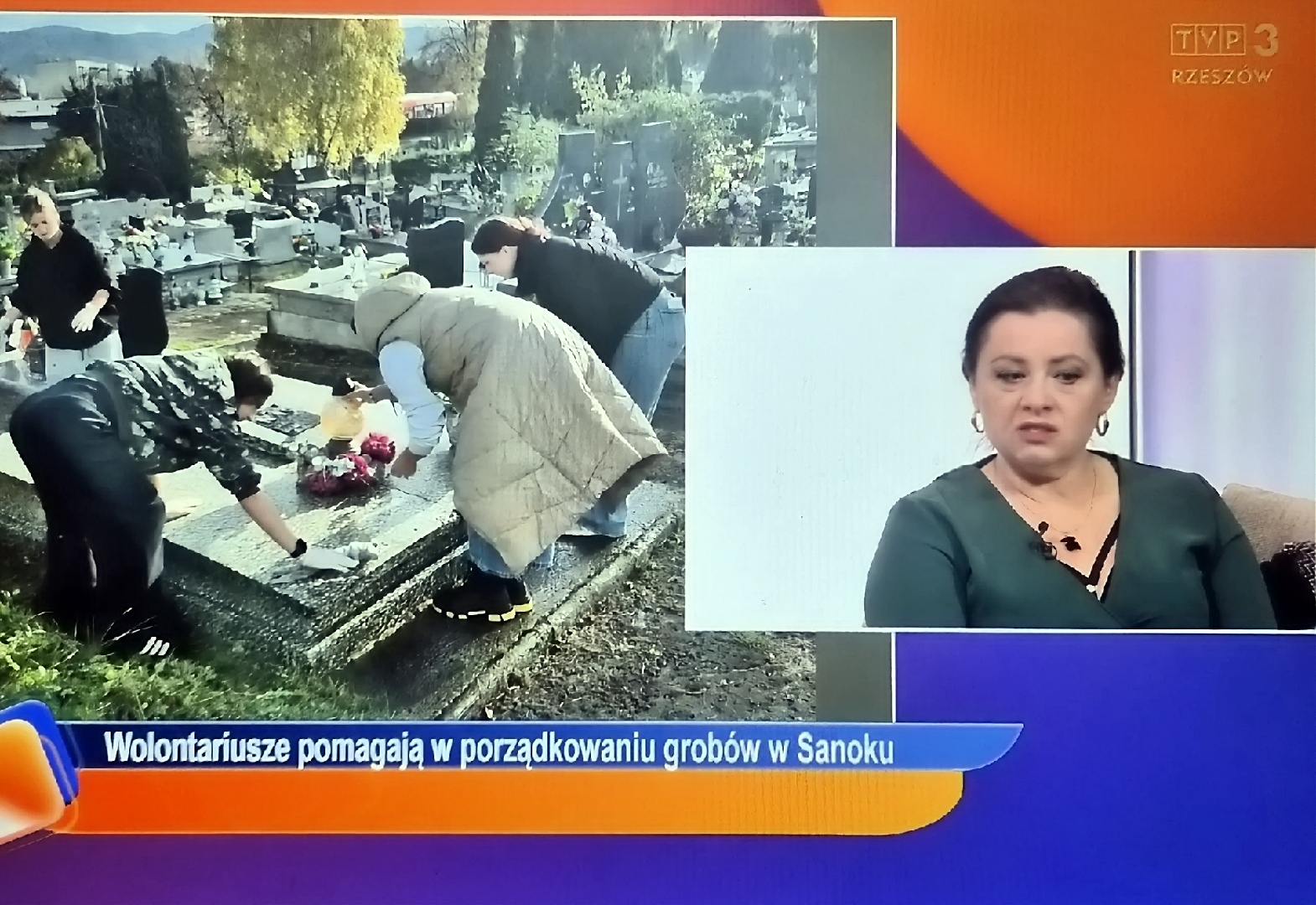 kadr z programu inrofmacyjnego