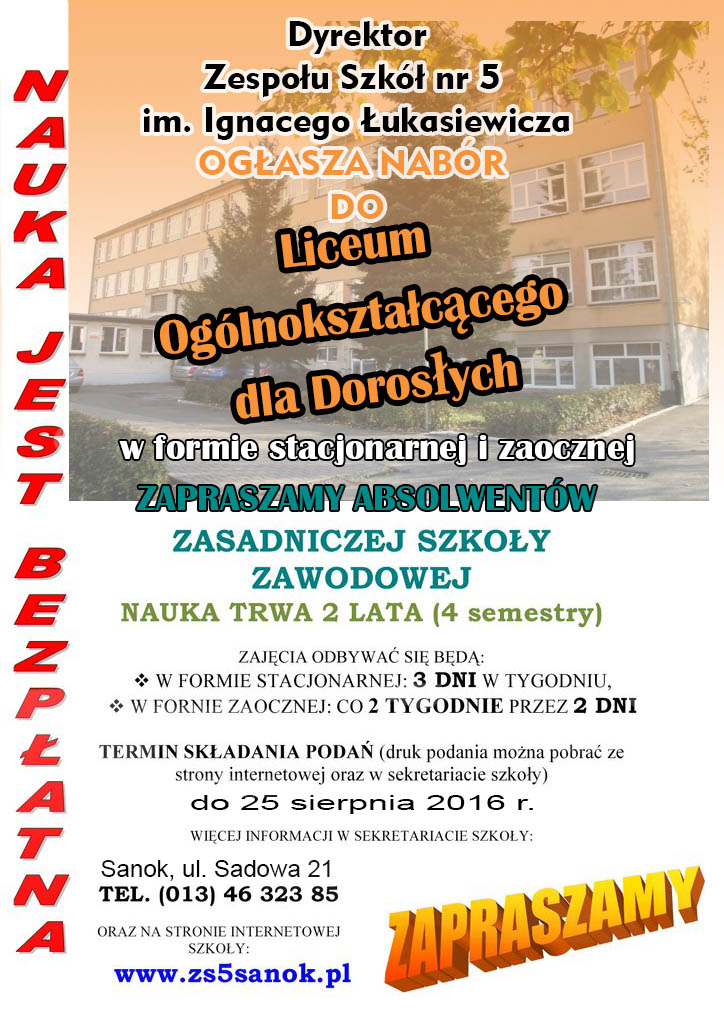 Plakat ULO 2014